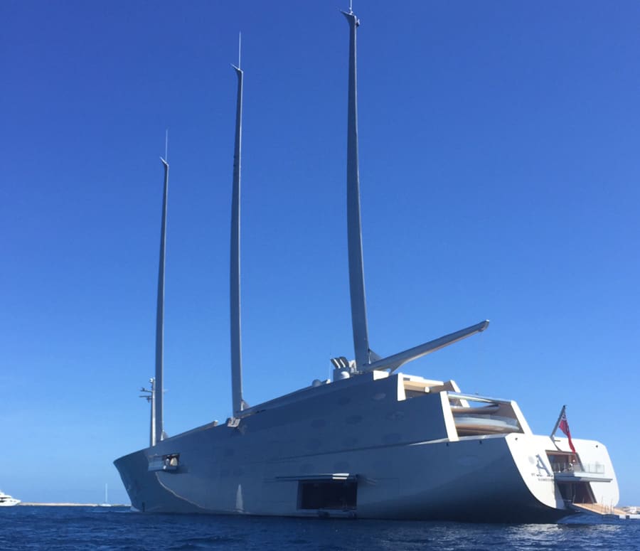 El velero más grande del mundo visita Ibiza 10