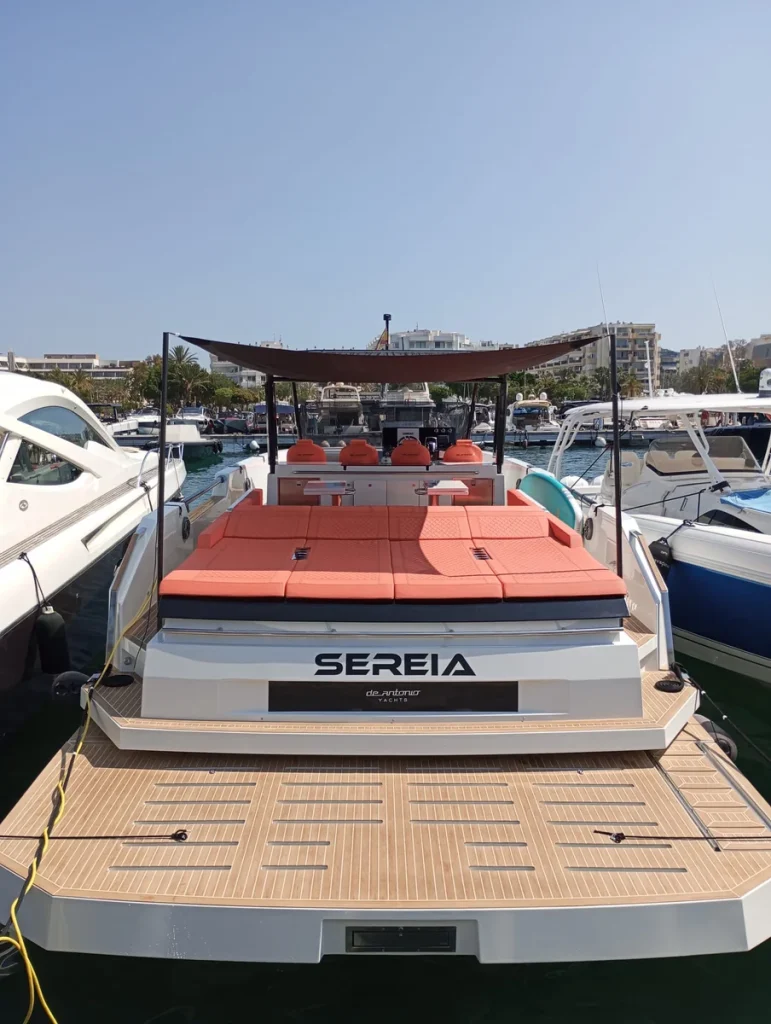 De Antonio D50 Sereia Toldo Extra desplegado 02