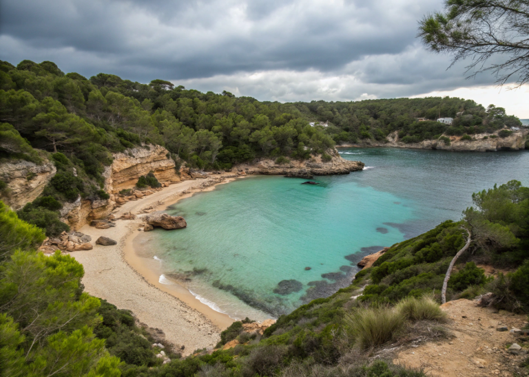 cala secreta en Ibiza