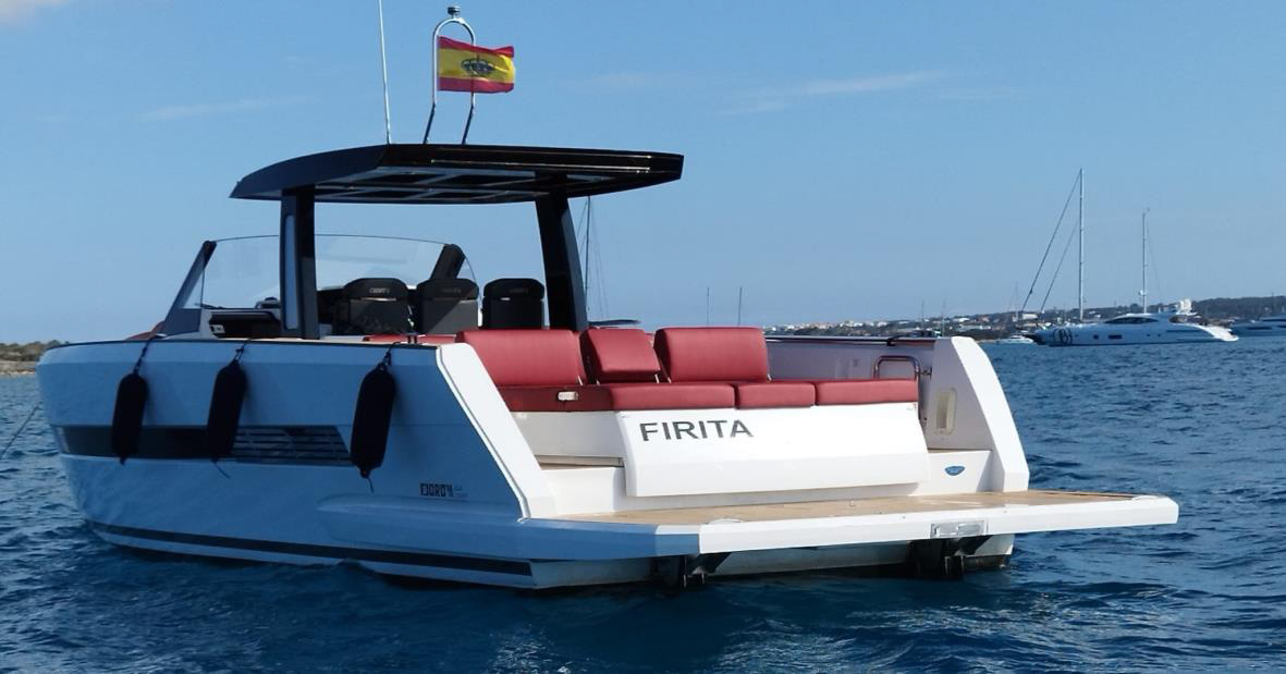 Yate de alquiler en Ibiza Fjord 44 Firita desde Marina Botafoc